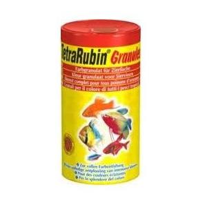 Tetra Rubin Granules 250ml Barība granulās dekoratīvo zivtiņu krāsas intensitāte