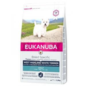 Eukanuba Dog White Terrier Baltajam terjeram no 1 gada vecuma 2.5kg