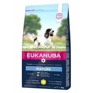 Eukanuba Dog Mature Senior Medium suņiem senioriem ar vistas gaļu 15kg