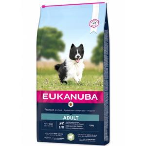 Eukanuba Dog Adult Small Medium sausā hipoalerģiskā barība ar jēra gaļu 12 kg