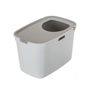 Moderna Products Top Cat Grey, 59*39*38cm - tualete ar ieeju no augšas