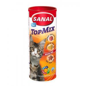 SANAL Cat TopMix,  papildbarība ar vitamīniem un minerāliem 240 gr