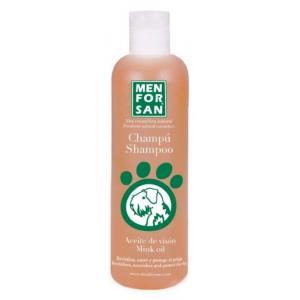 MEN FOR SAN Mink Oil Shampoo Dog, 300ml - šampūns ar ūdeļu eļļu 
