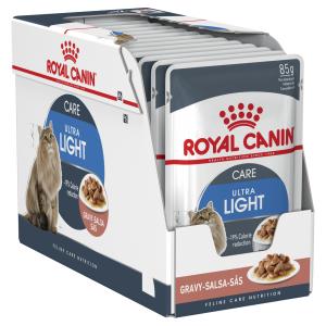 Royal Canin FCN ULTRA LIGHT IN GRAVY (85g x 12 gab)