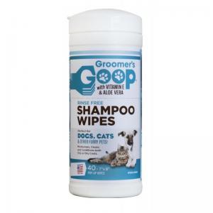 Groomer's Goop Shampoo Wipes 40gb - mazgājošas salvetes