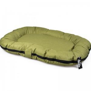 Duvo Plus Cushion Oval Siesta Olive Green, 100x70x10cm - guļvieta