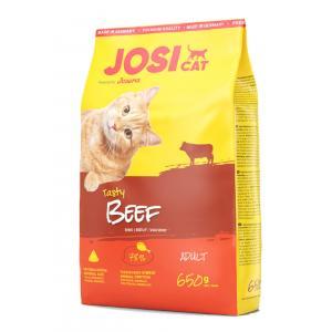 Josera JosiCat Tasty Beef barība ar liellopa gaļu, pieaugušiem kaķiem 650g