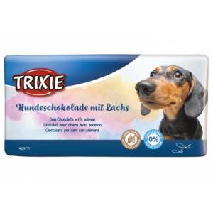 Trixie Dog chocolate gardums suņiem šokolādes tāfeles formā ar lasi 100g