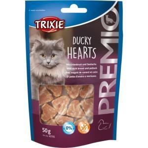 Trixie Premio gardums kaķiem ar pīles krūtiņas fileju un saidu 50g
