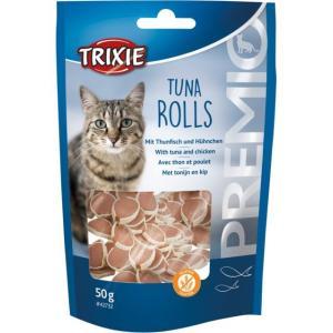 Trixie Premio gardums kaķiem ruļļi ar tunci un vistas gaļu 50 g