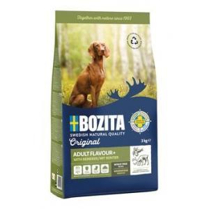 Bozita Original Adult Flavour Plus с оленем для привередливых собак 3кг
