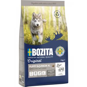 Bozita Original Puppy & Junior XL для щенков, молодых собак и беременных 3кг