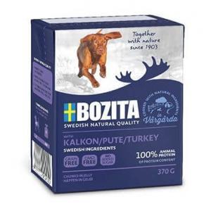 Bozita Chunks in Jelly Turkey кусочки в желе с индюшкой 6 × 370г