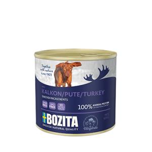 Bozita Dog Turkey, - беззерновой паштет с индюком для собак  625 гр.